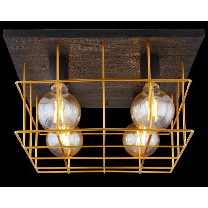 Globo - Deckenleuchte 4xE27/60W/230V