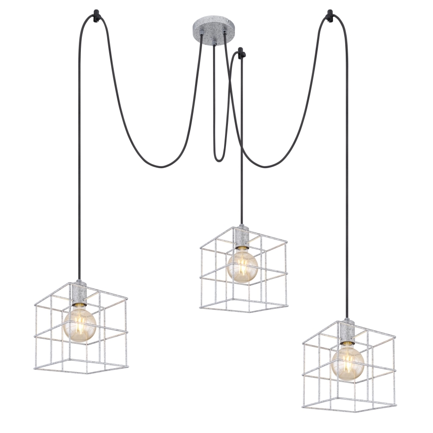 Globo 15530Z-3H1 - Hängeleuchte MERRIL 3xE27/60W/230V