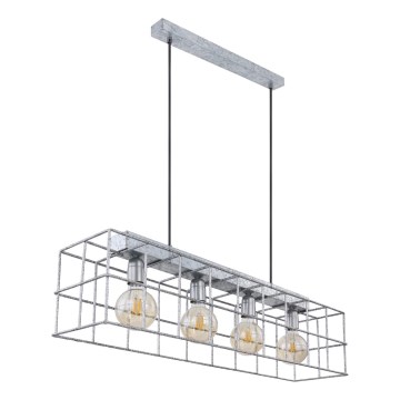 Globo 15530Z-4H - Hängeleuchte MERRIL 4xE27/60W/230V