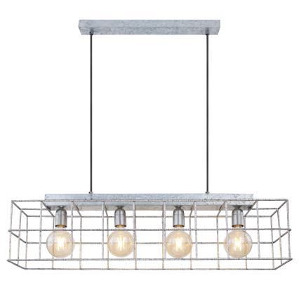 Globo 15530Z-4H - Hängeleuchte MERRIL 4xE27/60W/230V