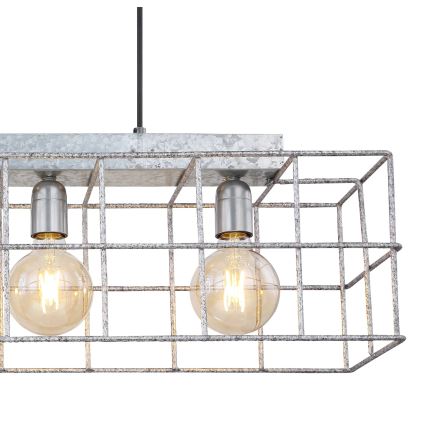 Globo 15530Z-4H - Hängeleuchte MERRIL 4xE27/60W/230V
