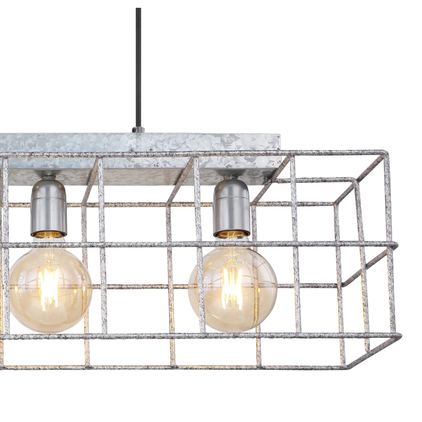 Globo 15530Z-4H - Hängeleuchte MERRIL 4xE27/60W/230V