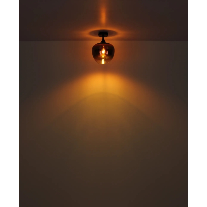 Globo - Deckenleuchte 1xE27/40W/230V kupfern