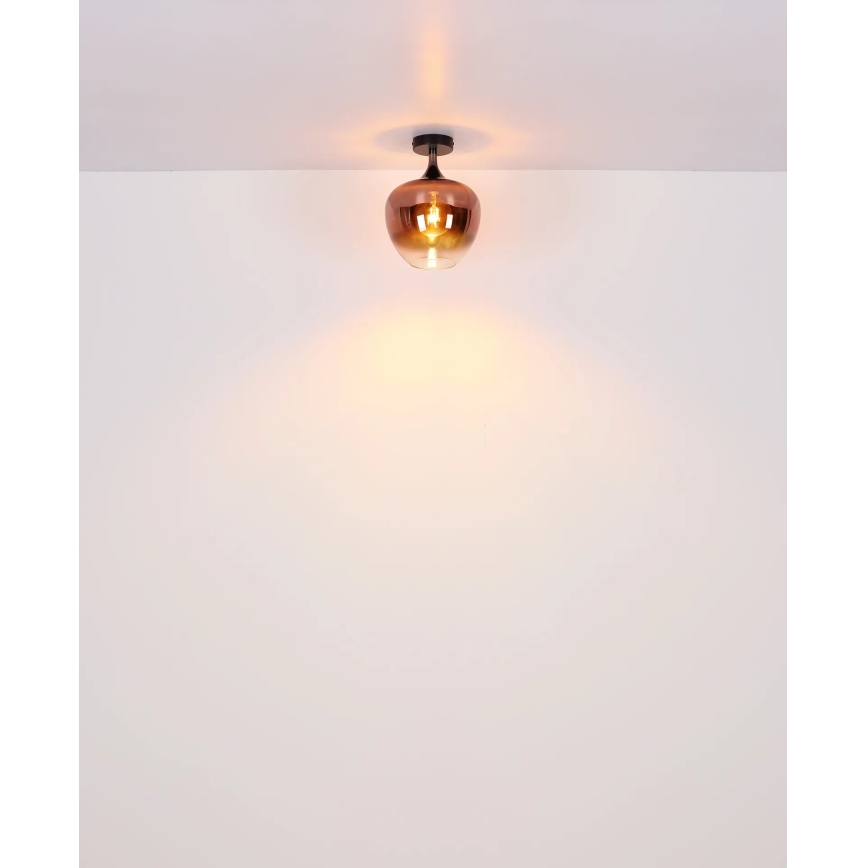 Globo - Deckenleuchte 1xE27/40W/230V kupfern