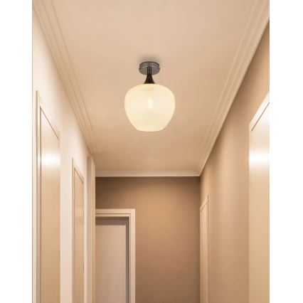 Globo - Deckenleuchte 1xE27/40W/230V weiß/anthrazit