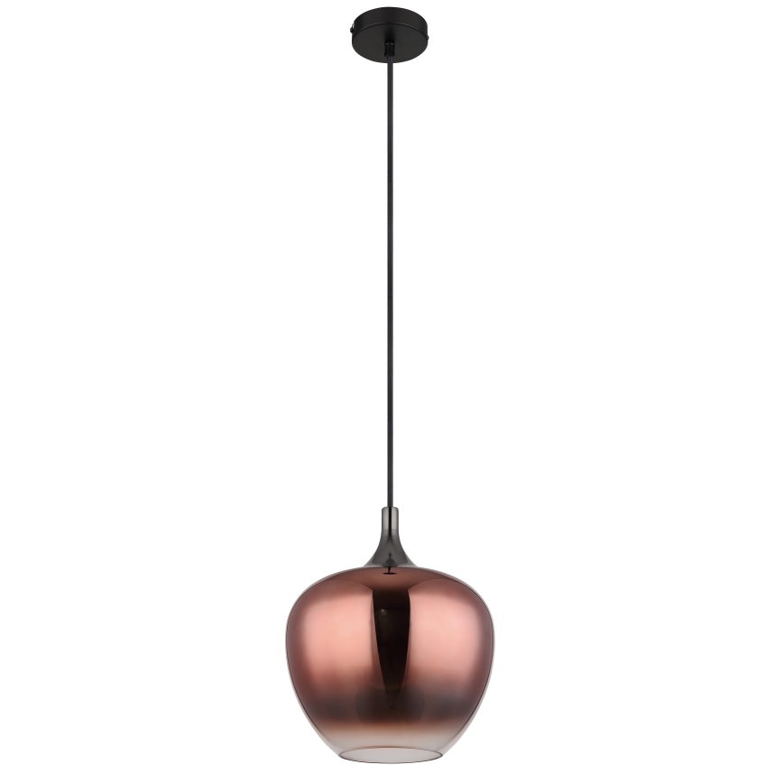 Globo - Hängeleuchte 1xE27/60W/230V d 24 cm kupfern