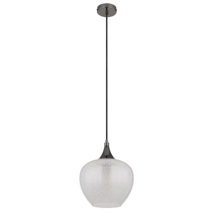 Globo - Hängeleuchte 1xE27/40W/230V d 24 cm weiß/anthrazit
