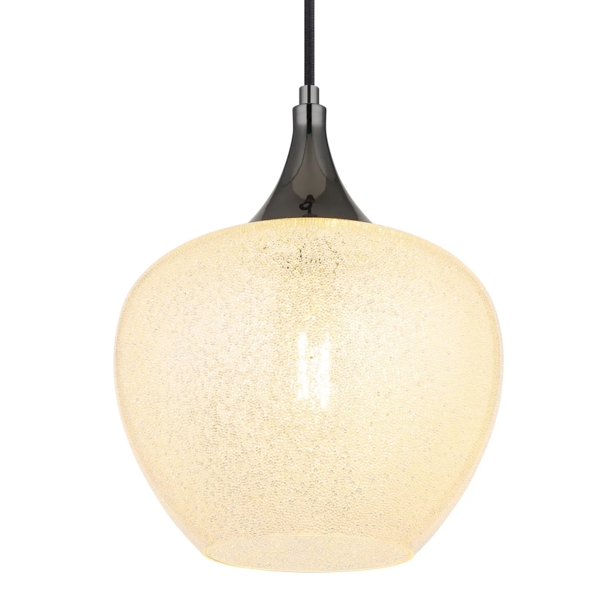 Globo - Hängeleuchte 1xE27/40W/230V d 24 cm weiß/anthrazit