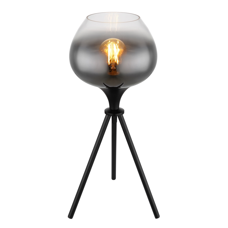 Globo - Tischlampe 1xE27/40W/230V schwarz