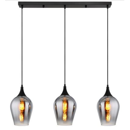 Globo - Hängeleuchte 3xE27/60W/230V