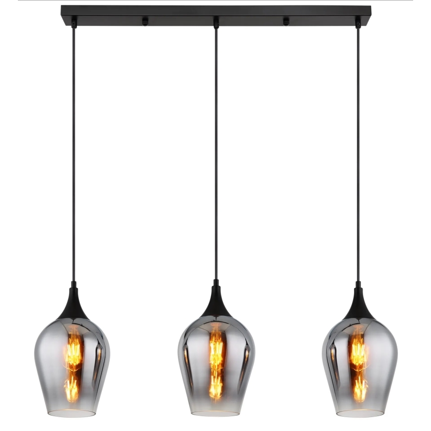 Globo - Hängeleuchte 3xE27/60W/230V