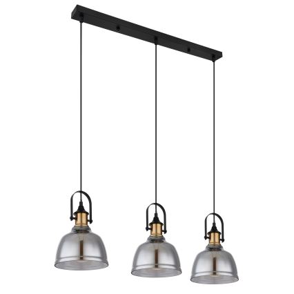 Globo - Hängeleuchte an Schnur 3xE27/60W/230V
