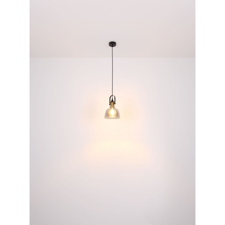 Globo - Hängeleuchte an Schnur 1xE27/60W/230V d 30 cm