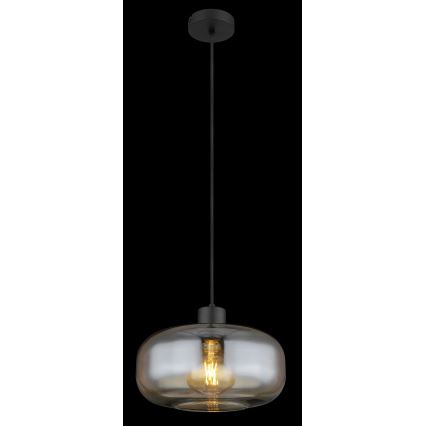 Globo - Hängeleuchte 1xE27/40W/230V d 28 cm klar