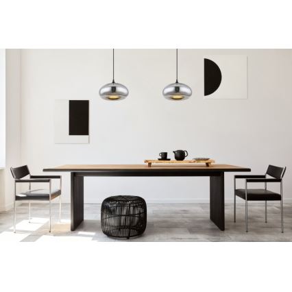 Globo - Hängeleuchte 1xE27/60W/230V chrom glänzend