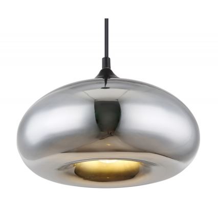 Globo - Hängeleuchte 1xE27/60W/230V chrom glänzend
