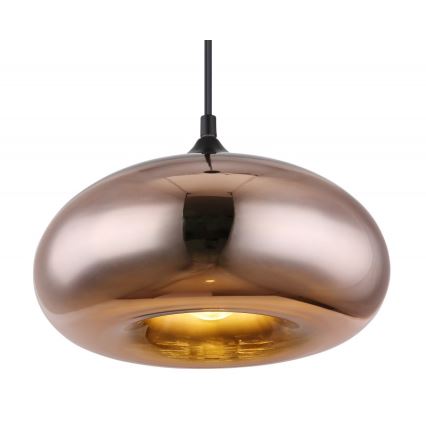 Globo - Hängeleuchte 1xE27/60W/230V kupfer