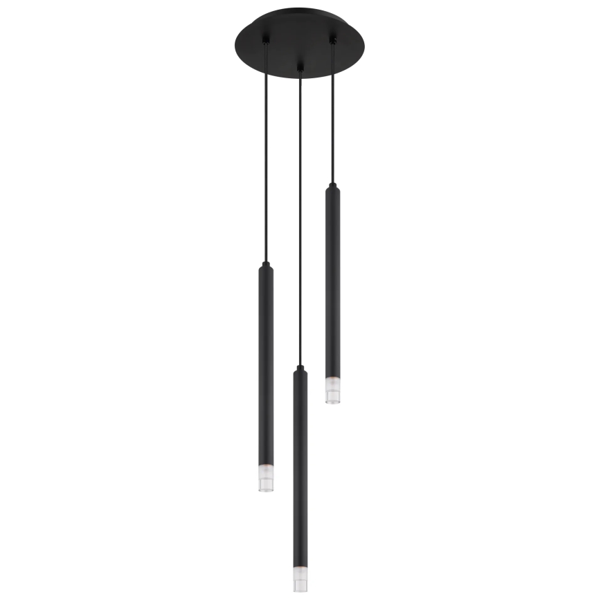 Globo - Hängeleuchte 3xG9/4W/230V d 24 cm schwarz