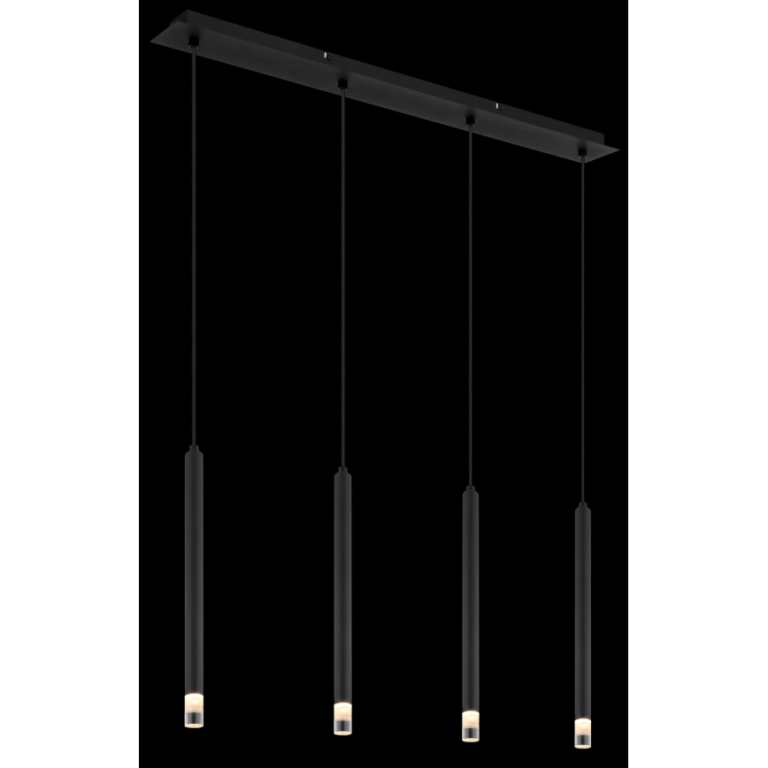 Globo - Hängeleuchte 4xG9/4W/230V schwarz