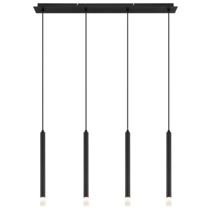 Globo - Hängeleuchte 4xG9/4W/230V schwarz