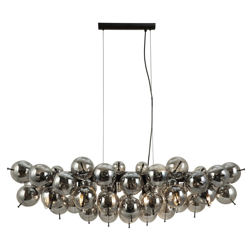 Globo - Pendelleuchte an Kabel 6xE14/25W/230V schwarz