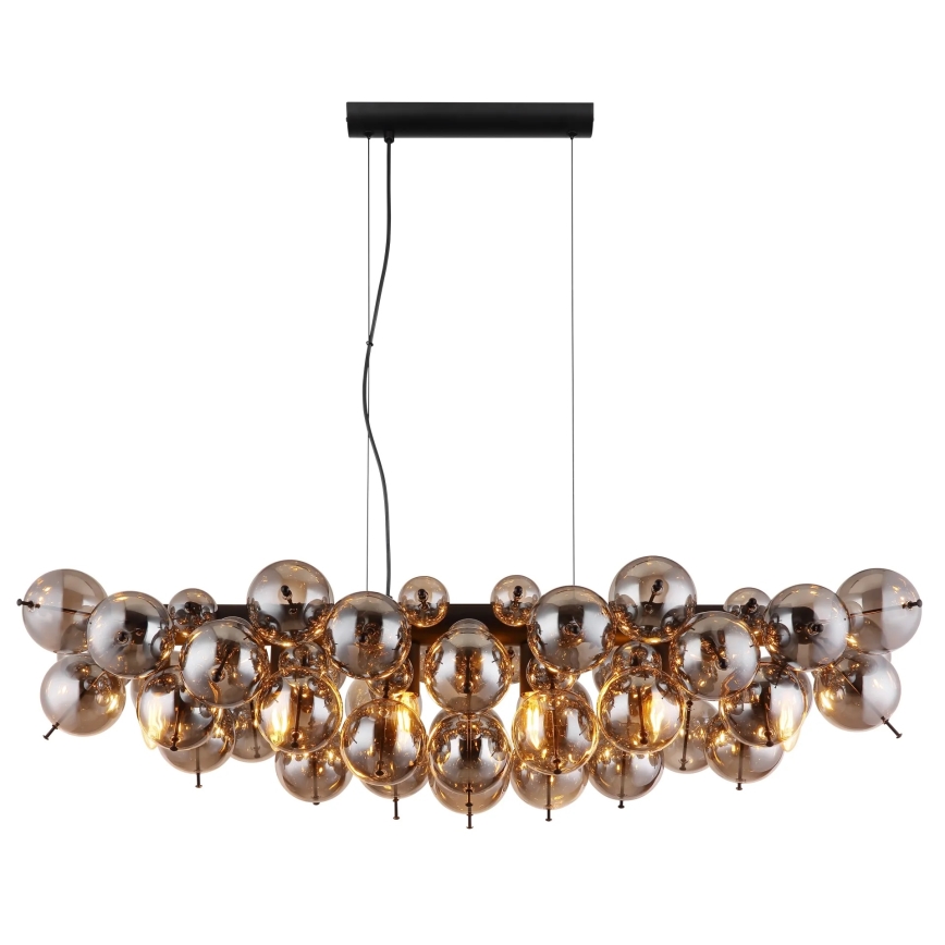 Globo - Pendelleuchte an Kabel 6xE14/25W/230V schwarz
