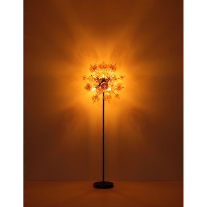 Globo - Stehleuchte 6xE14/25W/230V goldfarben