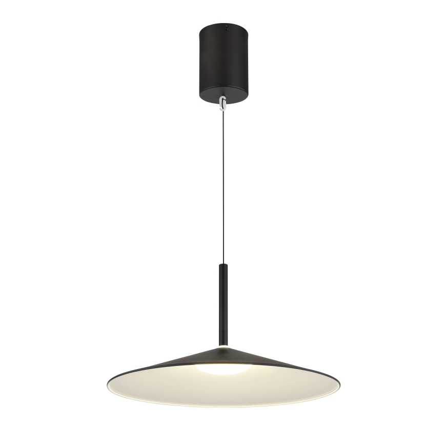 Globo - LED-Pendelleuchte an Stahlseil LED/18W/230V 4000K schwarz