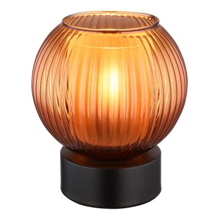 Globo - Tischleuchte 1xE27/25W/230V d 15 cm kupfern
