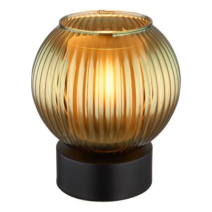 Globo - Tischleuchte 1xE27/25W/230V d 15 cm grün