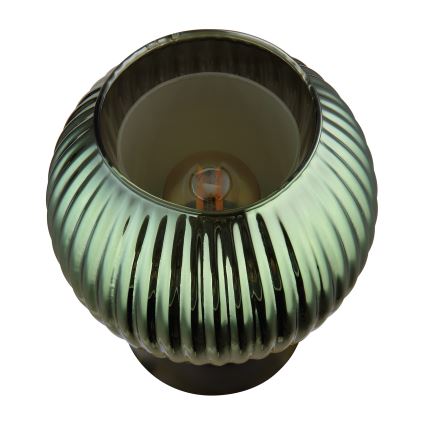Globo - Tischleuchte 1xE27/25W/230V d 15 cm grün
