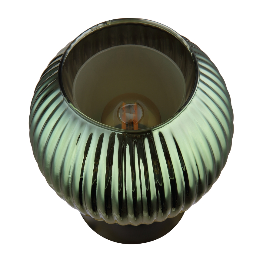 Globo - Tischleuchte 1xE27/25W/230V d 15 cm grün