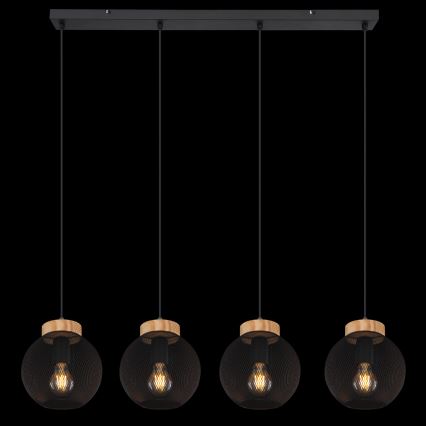 Globo - Hängeleuchte an Kabel 4xE27/40W/230V