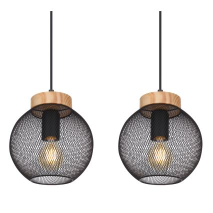 Globo - Hängeleuchte an Kabel 4xE27/40W/230V