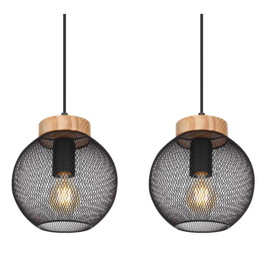 Globo - Hängeleuchte an Kabel 4xE27/40W/230V