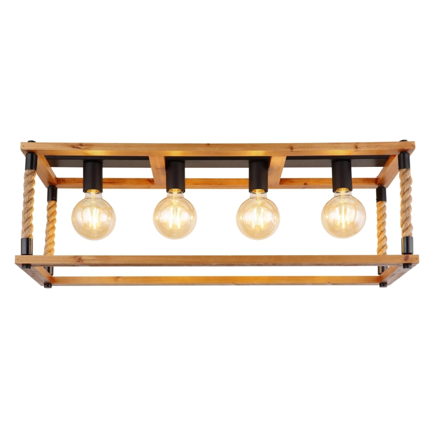 Globo 15691-4D - Deckenleuchte VERNON 4xE27/60W/230V
