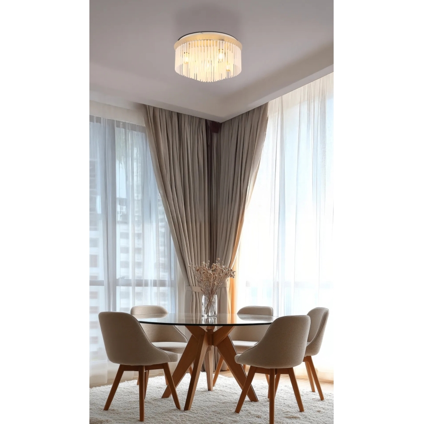 Globo - Deckenleuchte 5xE27/60W/230V Ø 50 cm