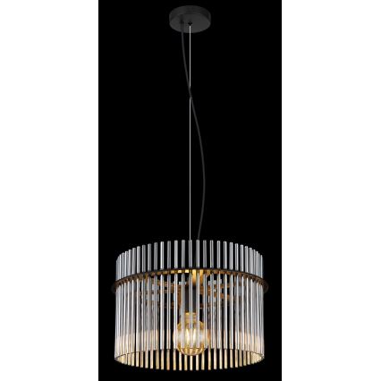 Globo - Hängeleuchte 1xE27/60W/230V d 40 cm schwarz