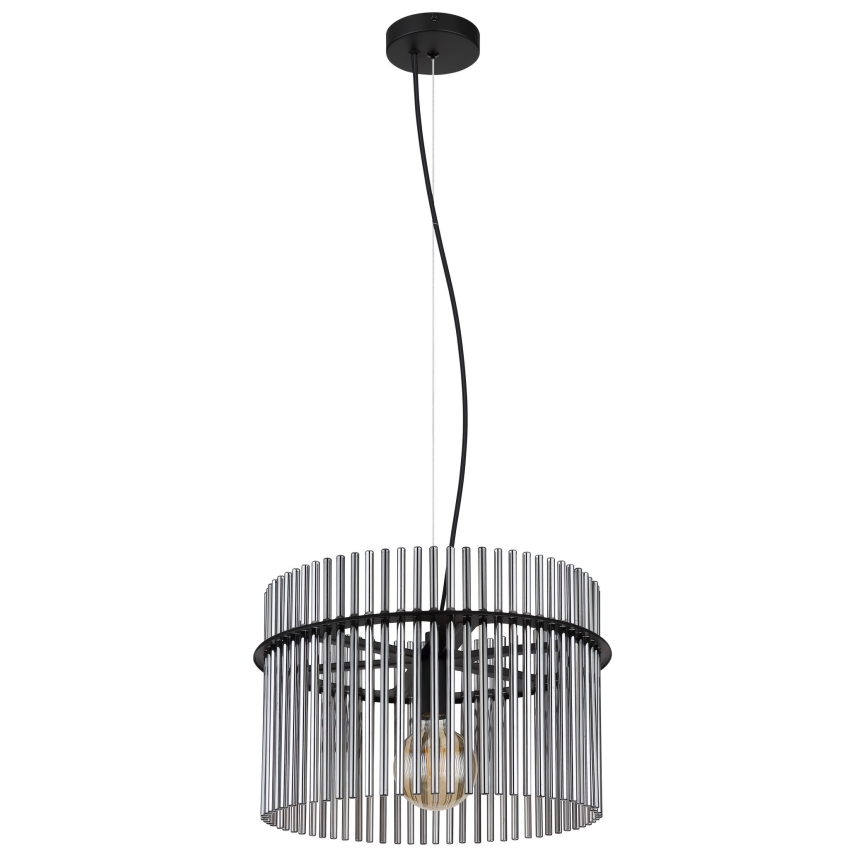 Globo - Hängeleuchte 1xE27/60W/230V d 40 cm schwarz