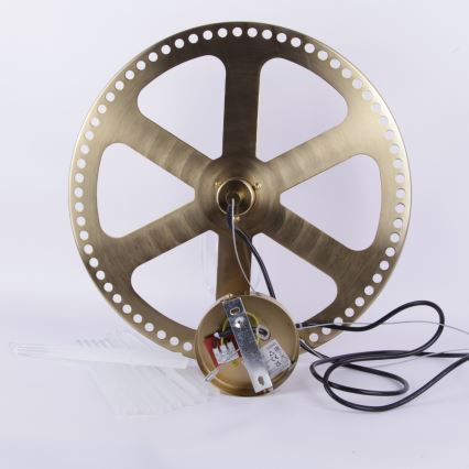 Globo - Hängeleuchte 1xE27/60W/230V d 40 cm golden