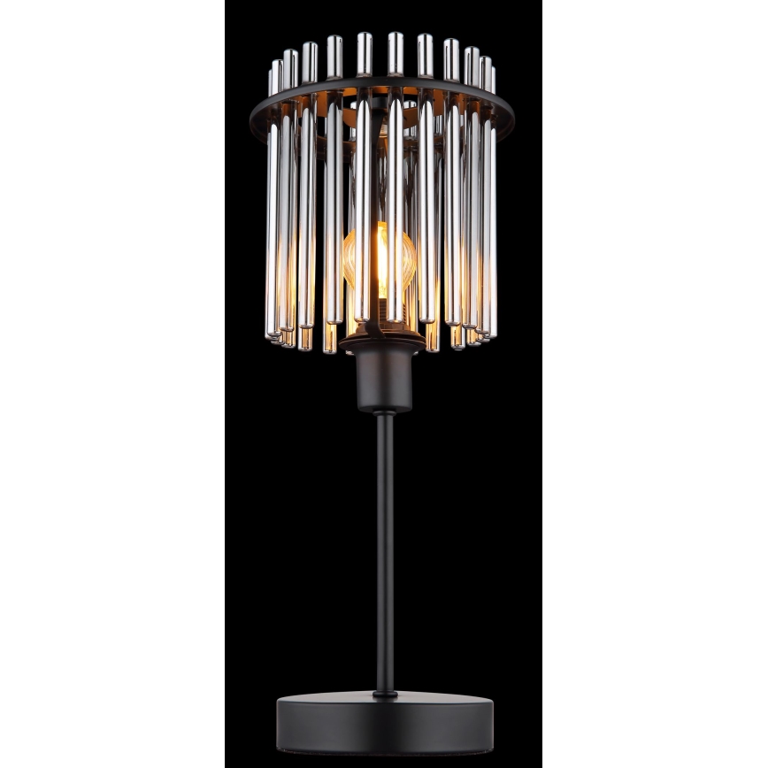 Globo - Tischleuchte 1xE14/40W/230V d 15 cm schwarz