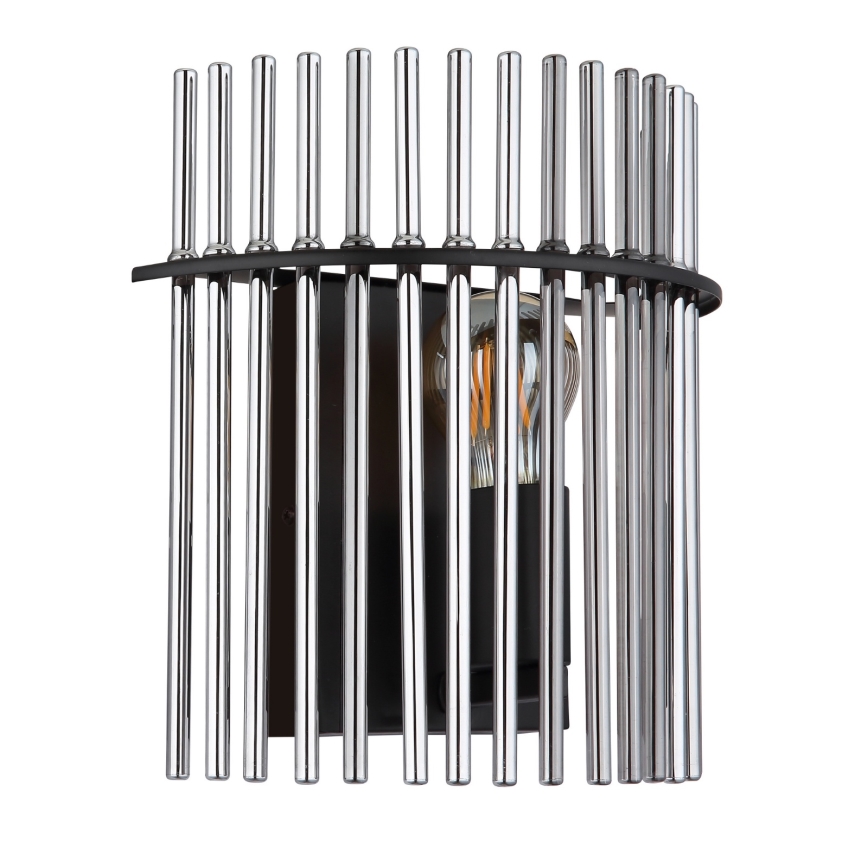 Globo - Wandleuchte 1xE27/60W/230V schwarz