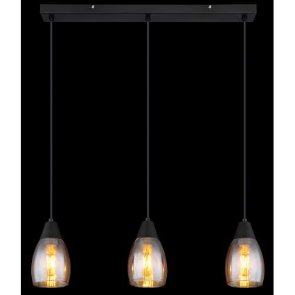 Globo - Hängeleuchte an Schnur 3xE27/15W/230V