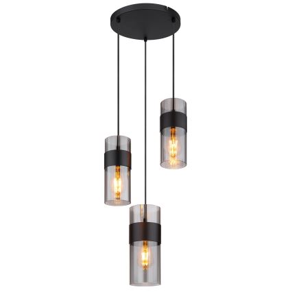 Globo - Hängeleuchte 3xE27/60W/230V