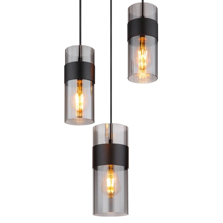 Globo - Hängeleuchte 3xE27/60W/230V