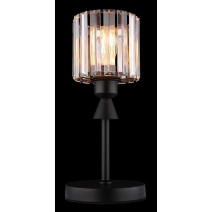 Globo - Tischleuchte 1xE27/60W/230V d 15 cm schwarz