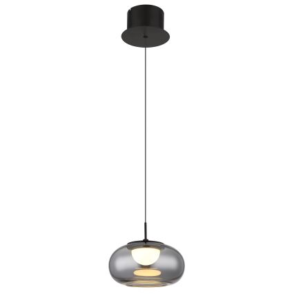 Globo - LED-Hängeleuchte LED/6W/230V schwarz