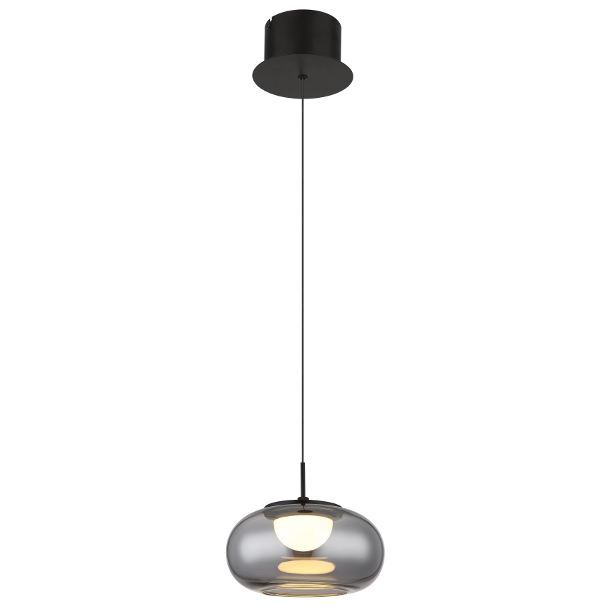Globo - LED-Hängeleuchte LED/6W/230V schwarz