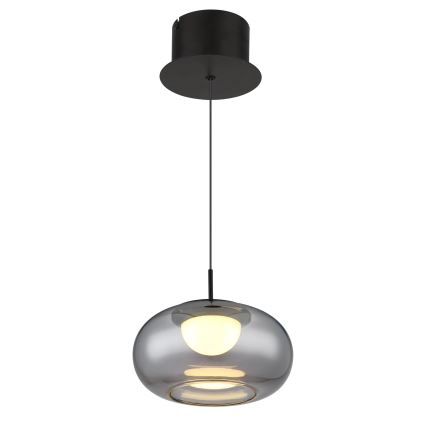 Globo - LED-Hängeleuchte LED/6W/230V schwarz