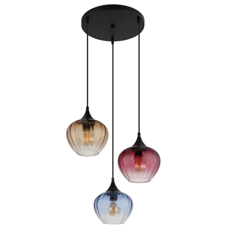 Globo - Hängeleuchte 3xE27/60W/230V